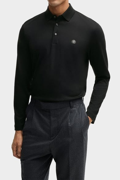 ΜΠΛΟΥΖΑ POLO BOSS - 002 ΜΑΥΡΟ